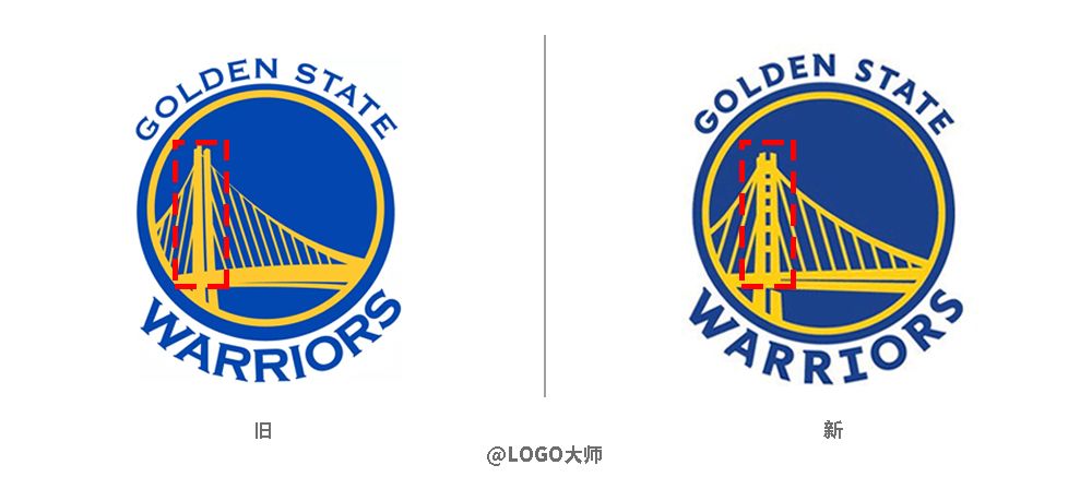 勇士队换新logo了一起来找茬