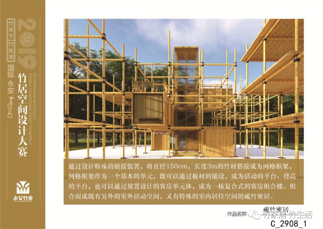 2019国际（永安）竹居空间设计大赛获奖名单及获奖作品