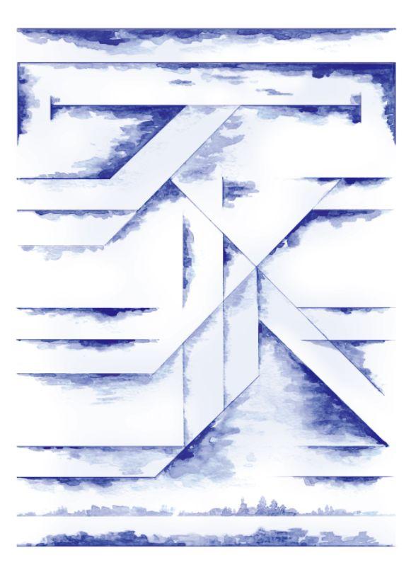 汉字的设计•海报 当中国红遇见希腊蓝——“设计中国·魅力汉字”展览作品