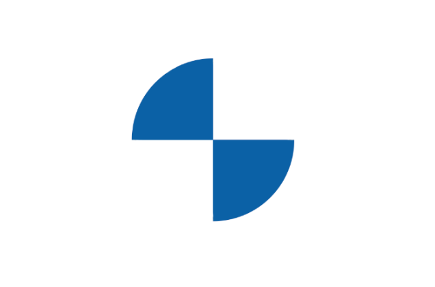 宝马更换透明新logo