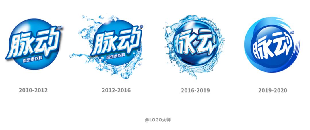 脉动更换新logo原本的鱼眼镜头形状去掉了