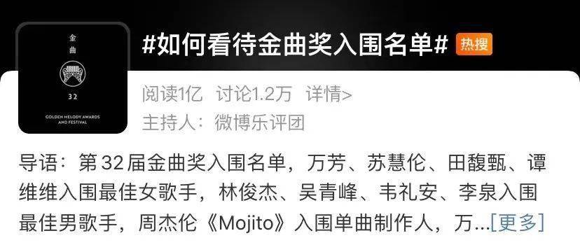 第32届金曲奖公布最佳装帧奖入围名单